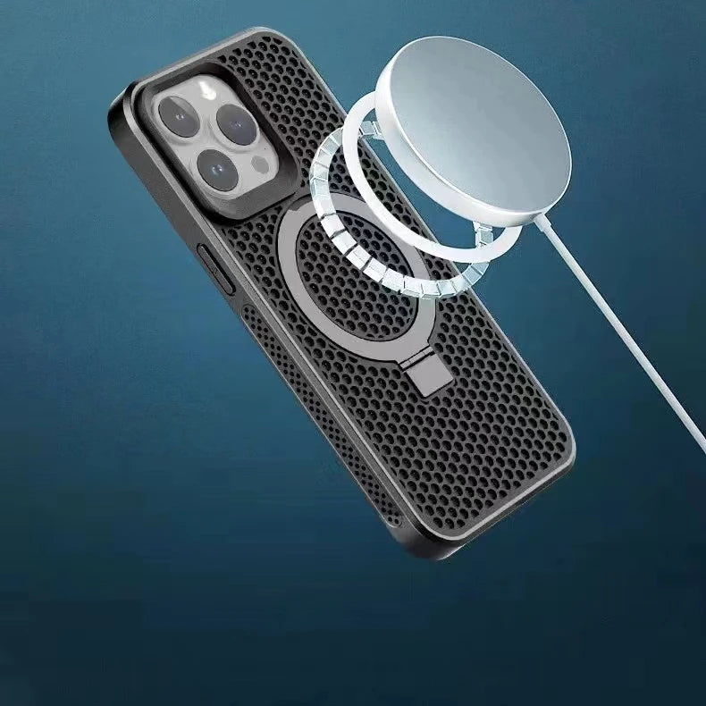 Nyx - Coque innovante pour iPhone 13 à 16 compatible MagSafe